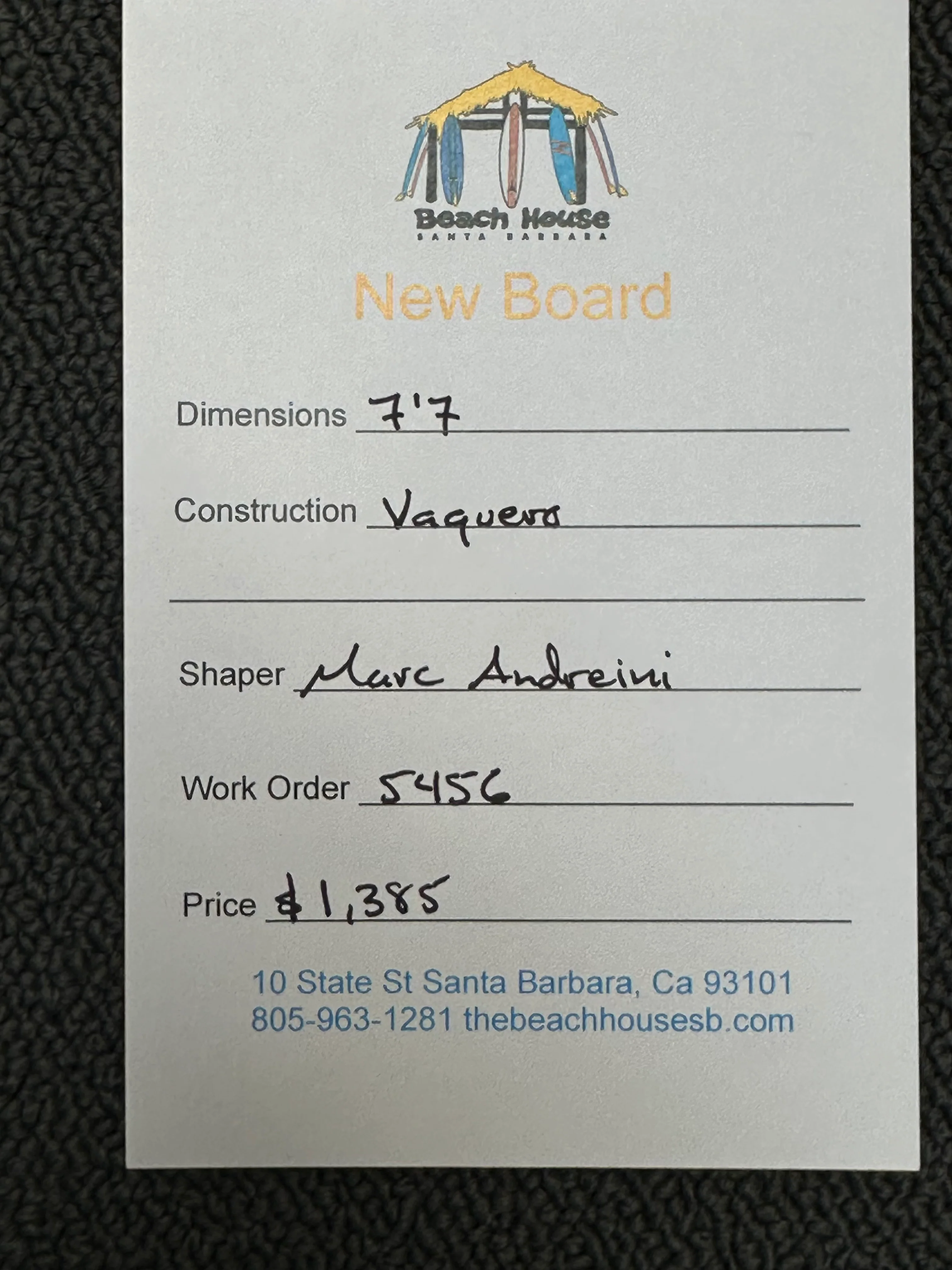 Andreini | 7'7" Vaquero - Image 3