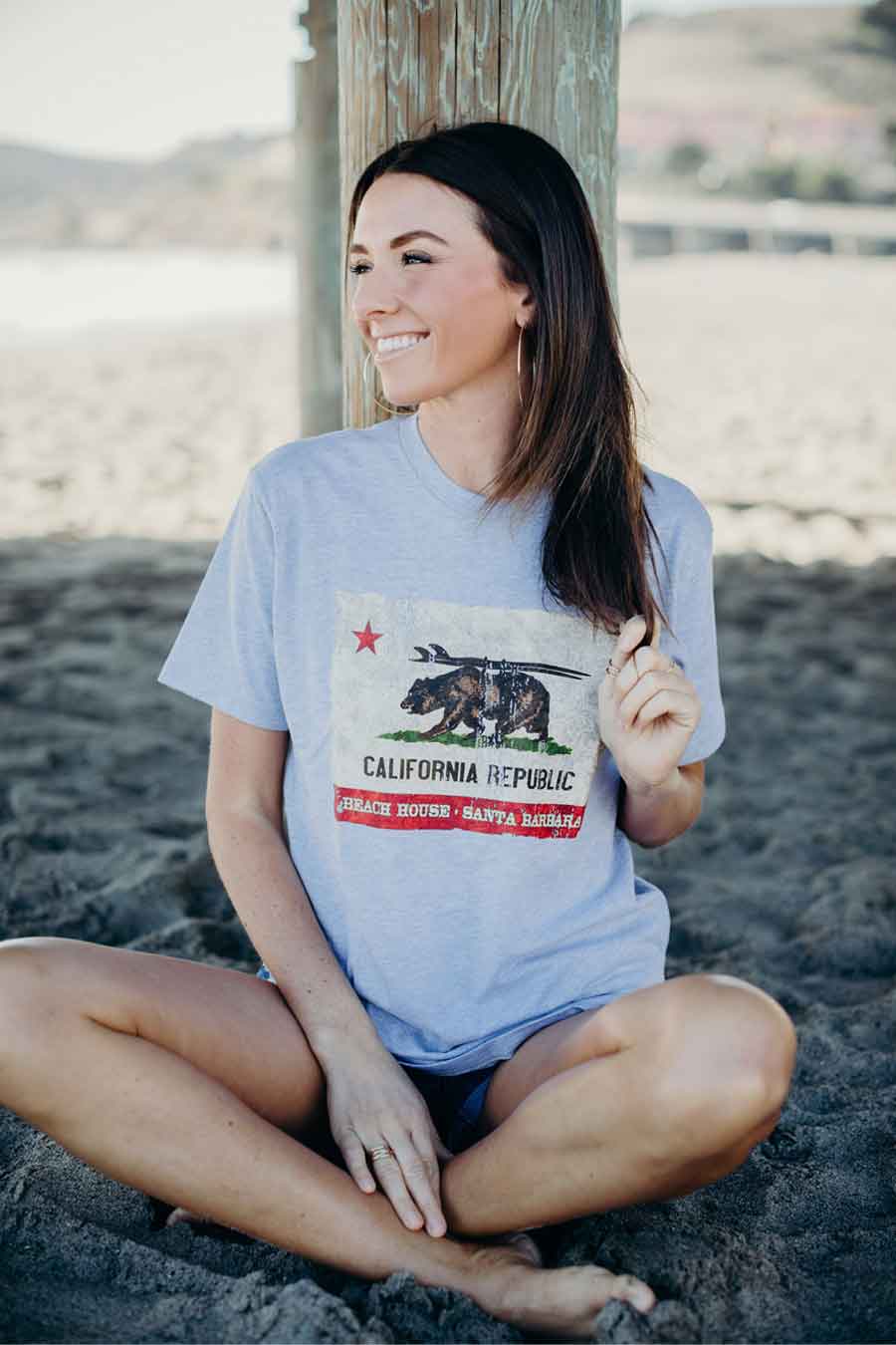 Beach House California Republic Short Sleeve T-Shirt - Image 4
