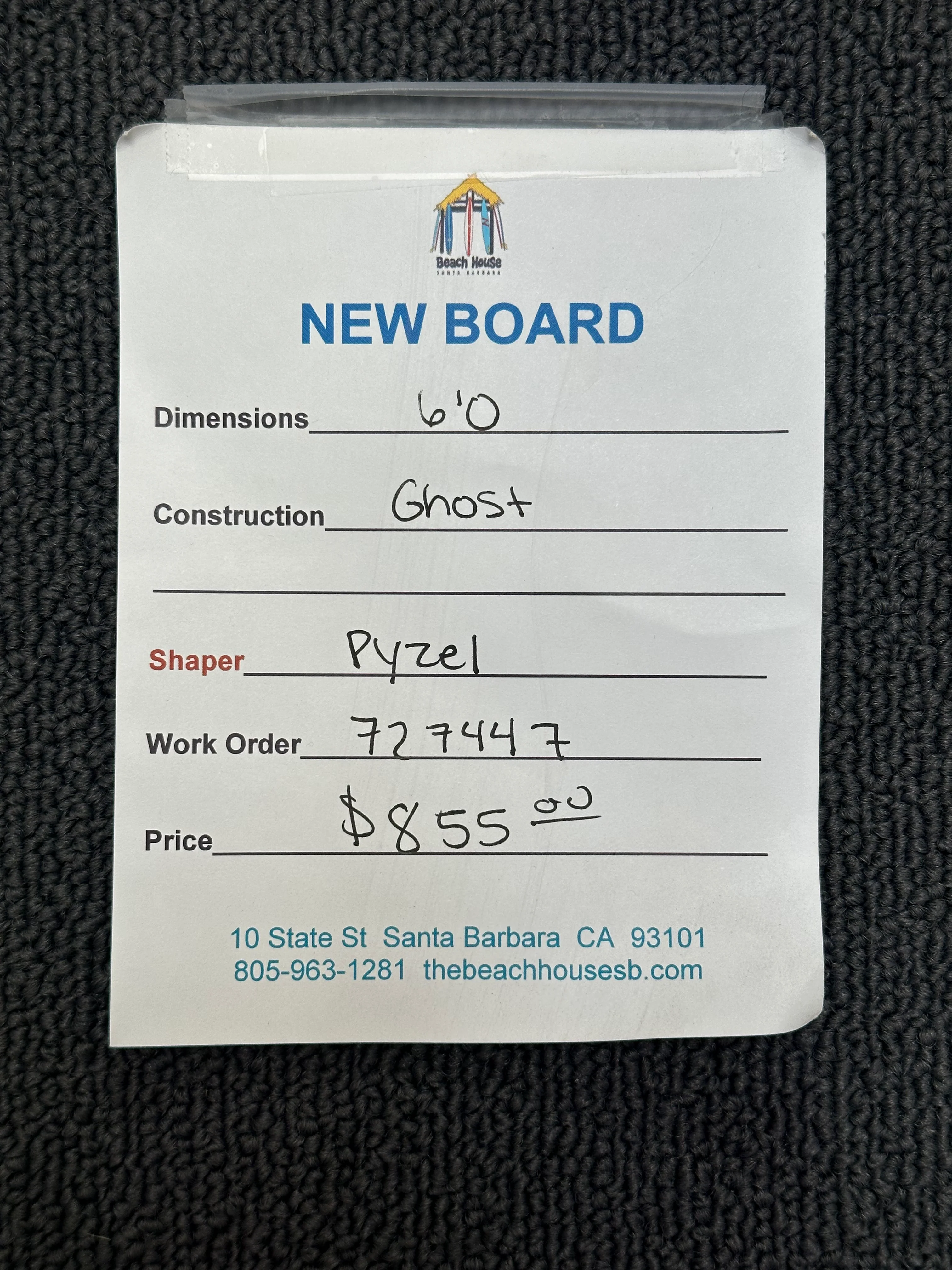 Pyzel | 6'0" Ghost - Image 3