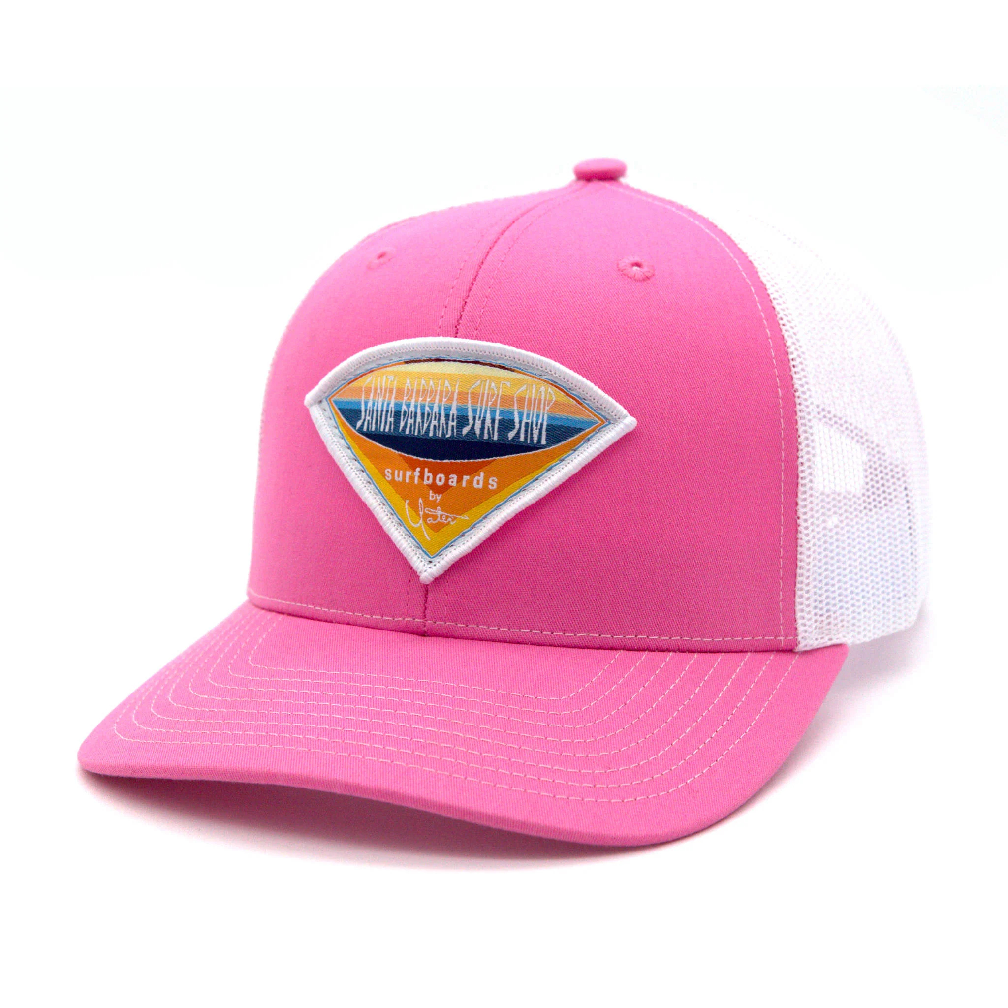 Santa Barbara Surf Shop Prism Trucker Hat - Image 3