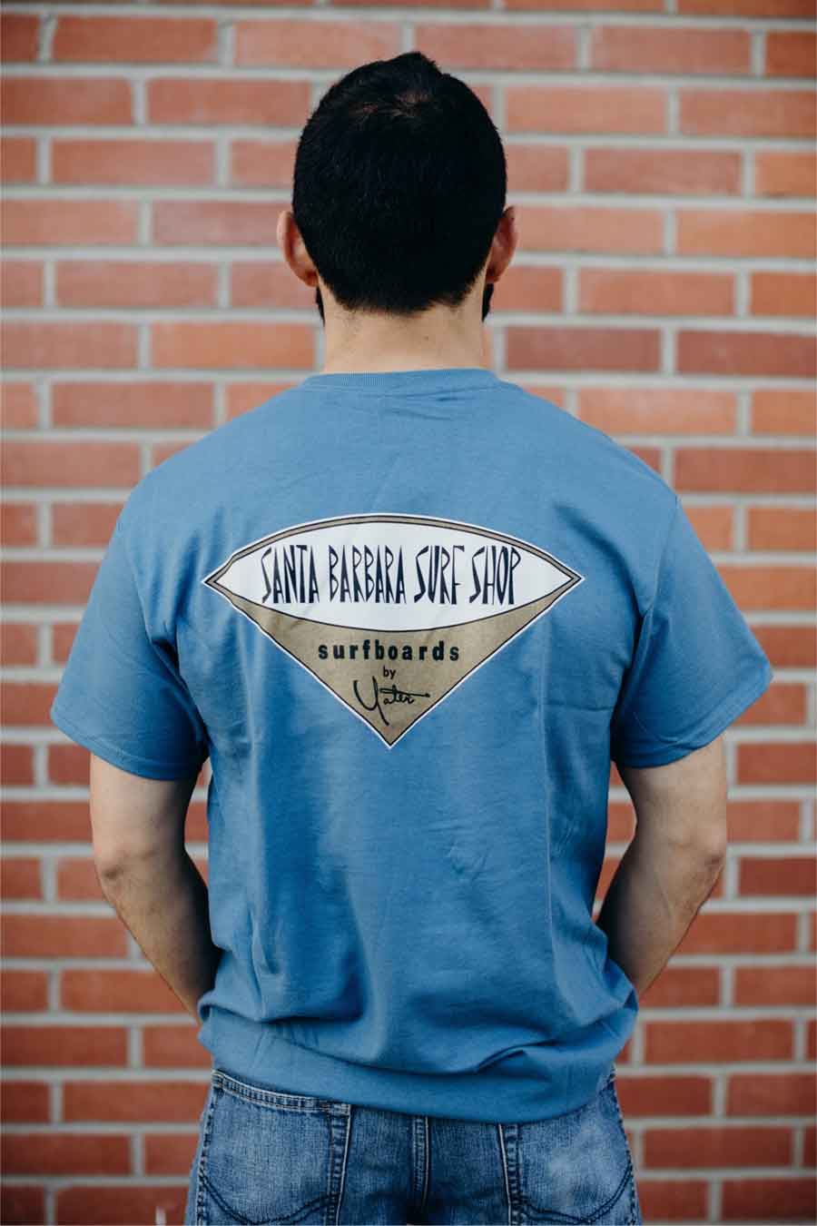Santa Barbara Surf Shop Short Sleeve T-Shirt - Image 11