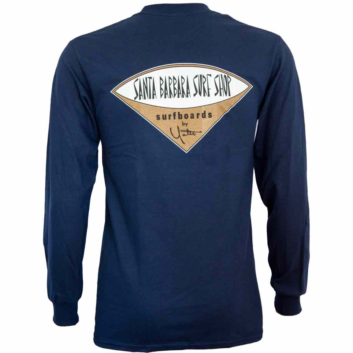 Santa Barbara Surf Shop Long Sleeve T-Shirt - Image 4