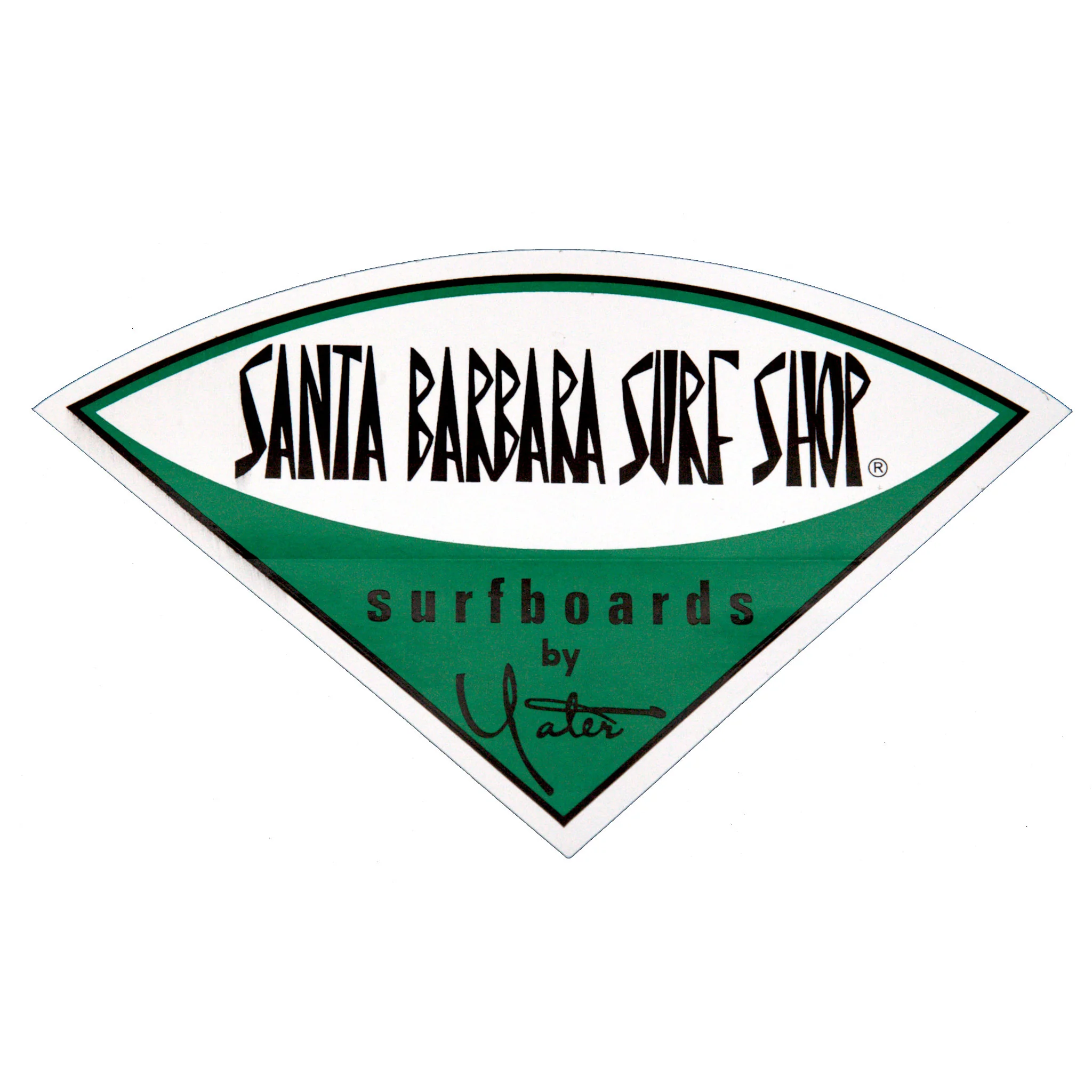 Santa Barbara Surf Shop Classic Vinyl Stickers - Image 4