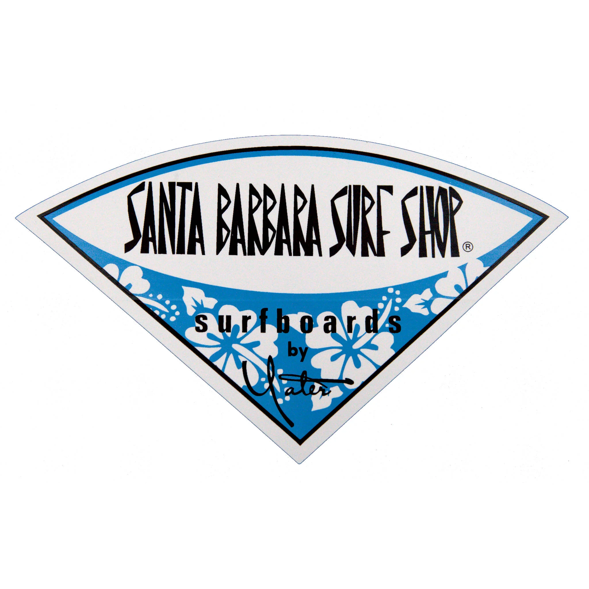 Santa Barbara Surf Shop Classic Vinyl Stickers - Image 6