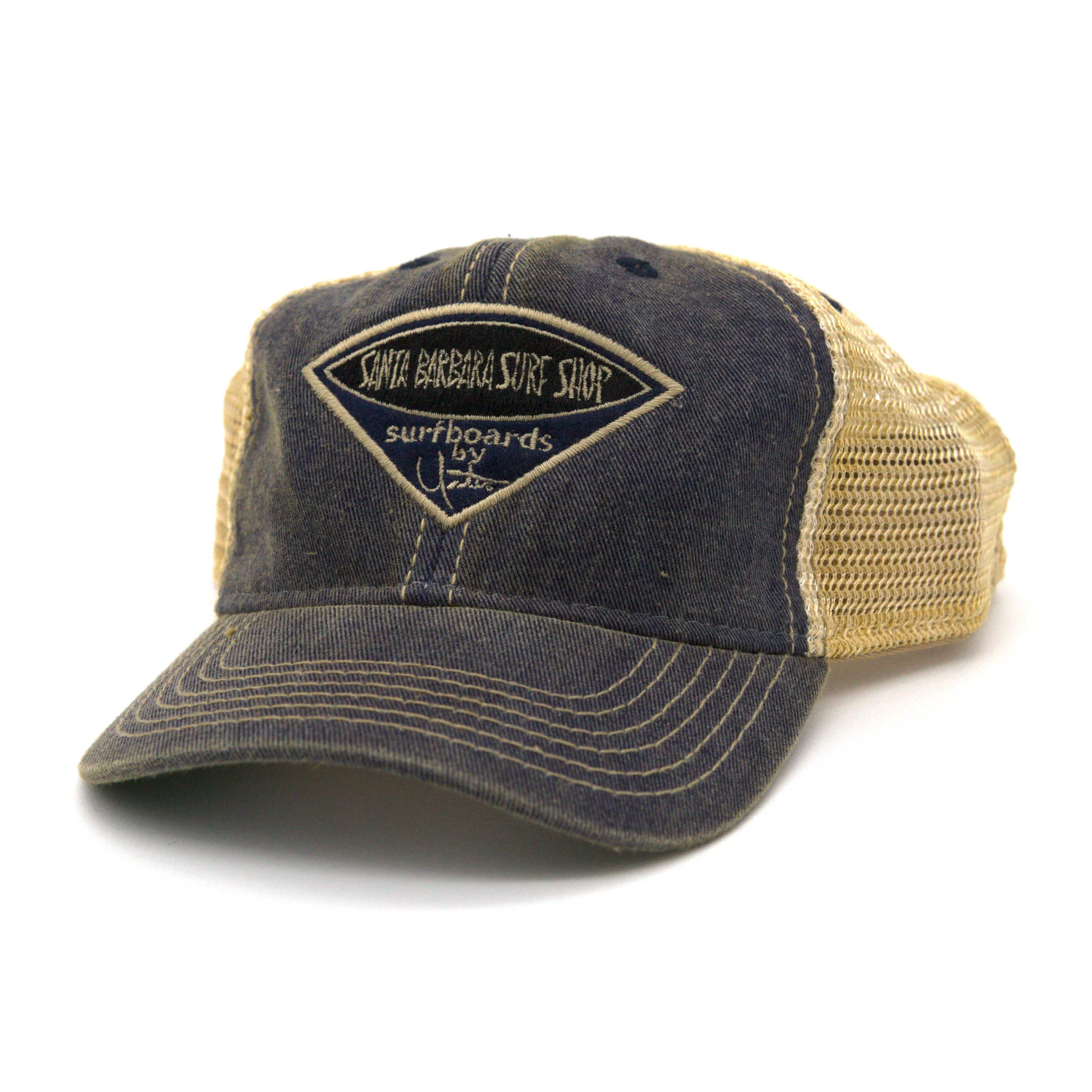 Toddler Santa Barbara Surf Shop Old Favorite Trucker Hat - Image 2